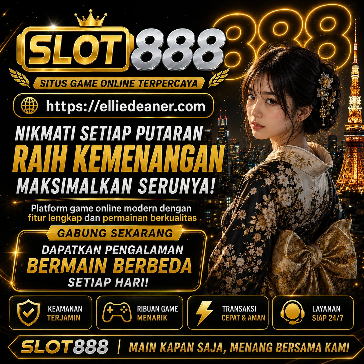 SLOT888 ⚡ Portal Login VIP & Link Alternatif Slot Gacor Anti Rungkad